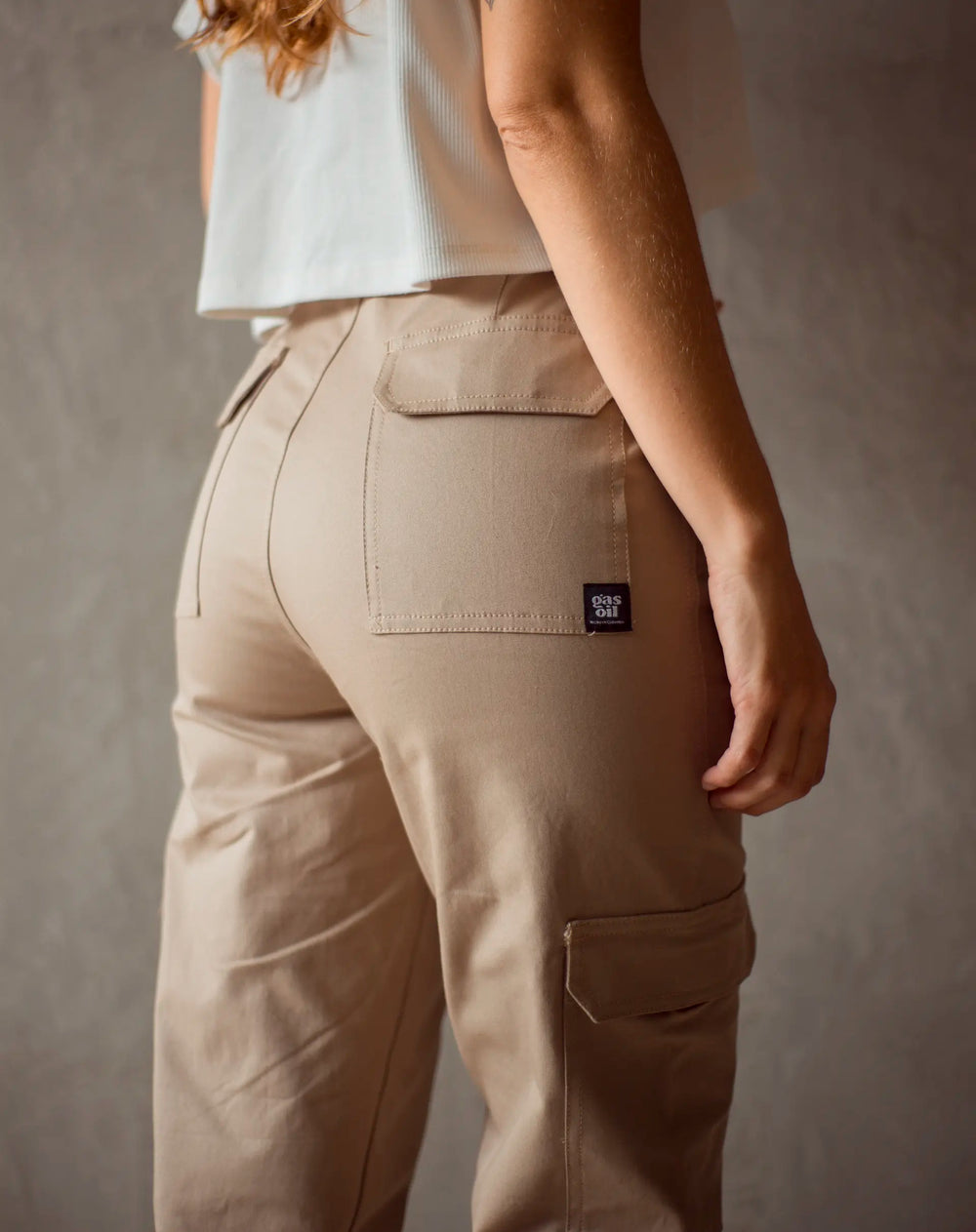 Pantalón Cargo Mujer Pantalones De Tela Dama Pantalon Cargo